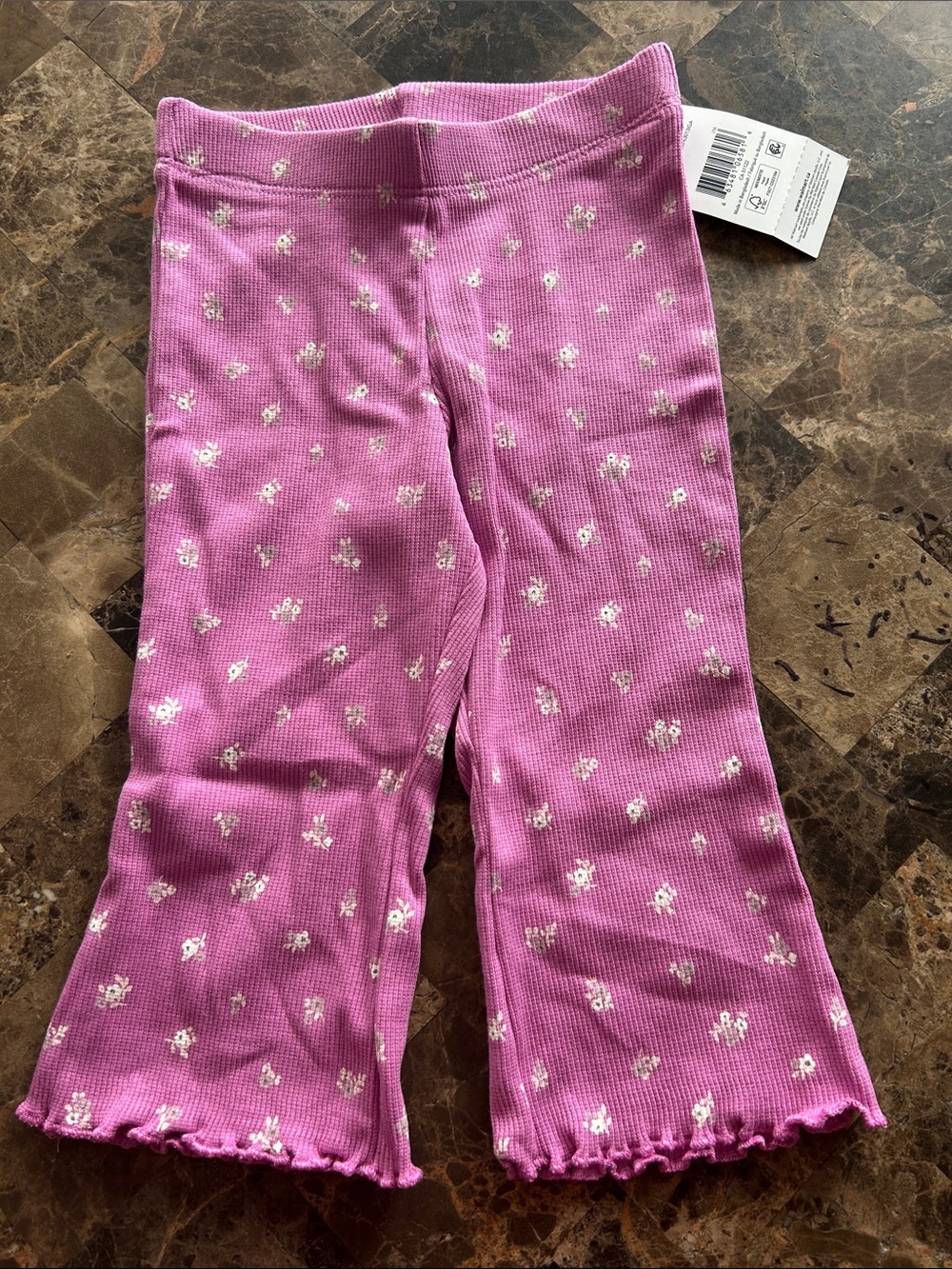 NWT 🆕 Baby Girl Pink Floral Pants